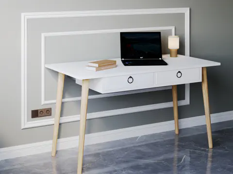 Vina MDF Çalışma Masası 8