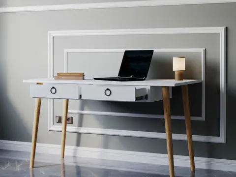 Vina MDF Çalışma Masası 3
