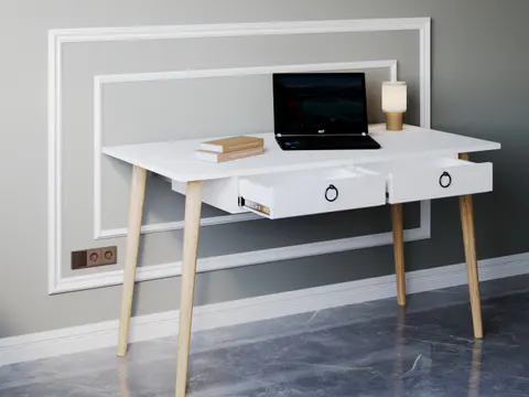 Vina MDF Çalışma Masası 11